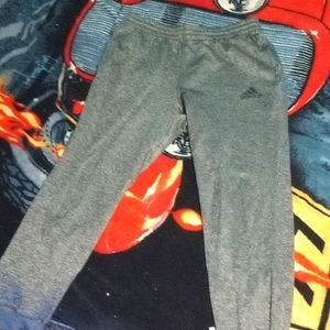 Grey Adidas sweatpants only wore once but they don't fit